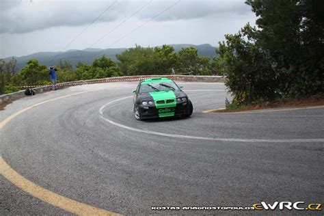 Anagnostakos Ioannis Pisimanis Giorgos MG ZR S1600 Athens Rally