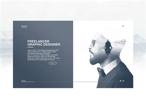 Landing Page Portfolio On Behance