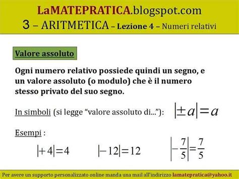 Aritmetica Lezione Slide La Matepratica