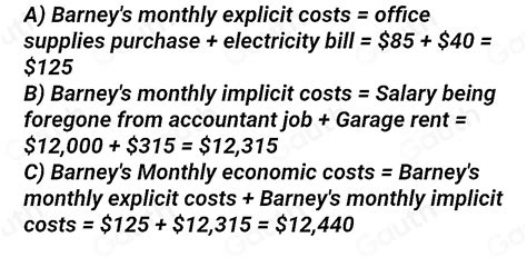 Solved Barney Decides To Quit His Job As A Corporate Accountant Which