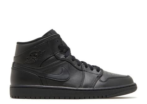 Air Jordan Mid Triple Black Air Jordan Black