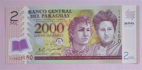 Paraguay Guaranies M P C Unc Polymer