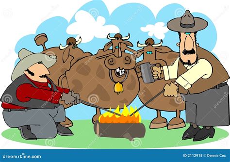 Branding Cattle stock vector. Illustration of bovine, beef - 2112915