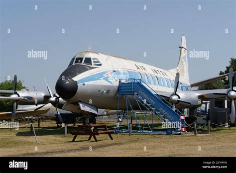 Vickers Viscount F Bgnr Midland Air Museum Coventry Stock Photo Alamy