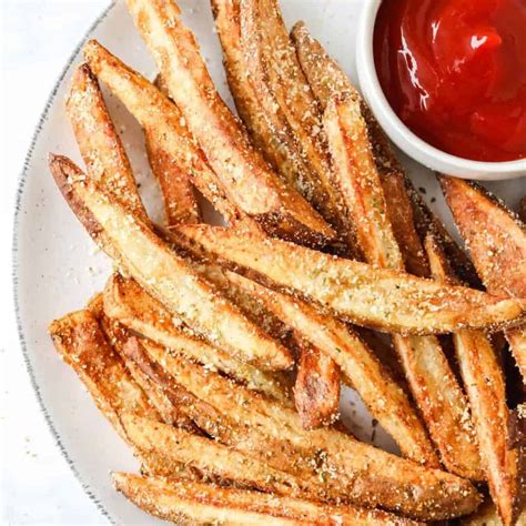 Air Fryer Garlic Parmesan Fries The Cheese Knees