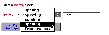 spell check   programmers guide  web crossing