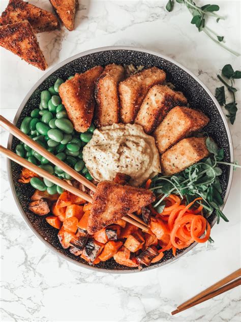 Crispy Tofu Buddha Bowl