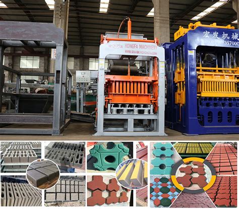 Hollow Concrete Block Brick Making Machine Cement Paver Block Brick