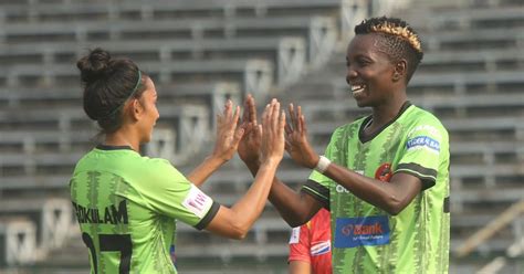 Iwl Fazila Ikwaputs Hat Trick Powers Gokulam Kerala To Win