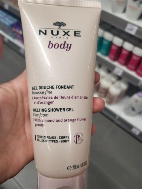 Nuxe Body Gel Douche Fondant 200 Ml INCI Beauty