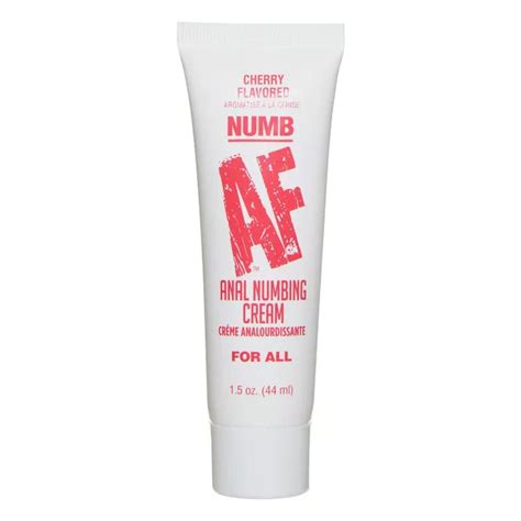 Cherry Flavored Numb Af Anal Numbing Cream 15 Oz Spencers