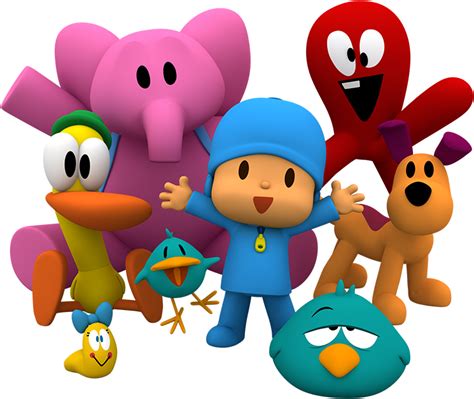 Download All Pocoyo Characters Png Images Are Copyright Of Their ...