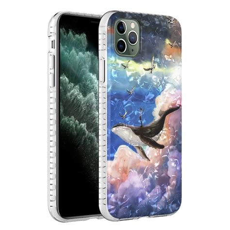 2 0mm Airbag Shockproof TPU Phone Case For IPhone 11 Pro Whale