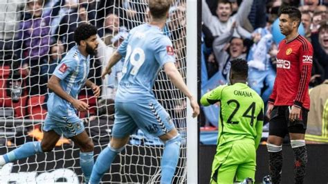 Fa Cup Live Coventry Vs Man Utd Score Radio Commentary And Updates From Wembley Semi Final