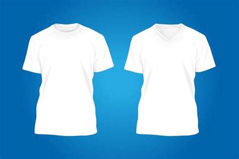 T Shirt Mockup Vector Art Icons And Graphics For Free Download