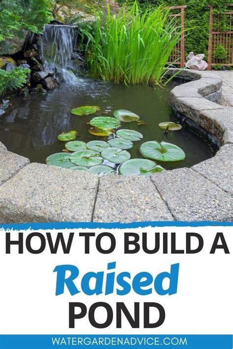 How To Build An Above Ground Pond In 2024 Ponds Backyard Above