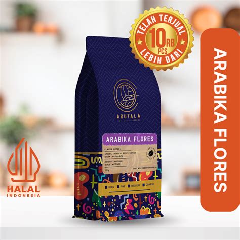 Arutala Kopi Flores Bajawa Arabika Arabica Coffee Gram Arutala