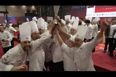 Il Trionfo Del Team Avellino Ai Campionati Della Cucina Italiana