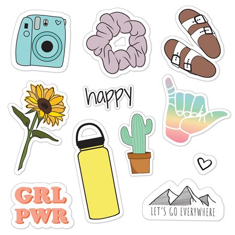 Vsco Girl Sticker Pack Ubicaciondepersonas Cdmx Gob Mx