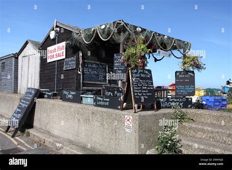 The Fish Shack At Aldeburgh Selling Fresh Local Fish And Shellfish On