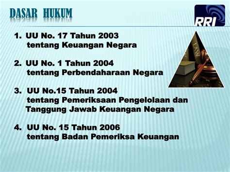 Dasar Hukum Keuangan Negara Hukum