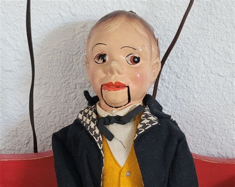 Antique Charlie Mccarthy Ventriloquist Doll 1930s Etsy