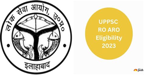 Uppsc Ro Aro Eligibility Age Limit Educational Qualification