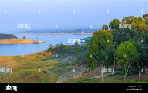 Water Reservoir In Pong Dam Talwara Punjab India Beautiful