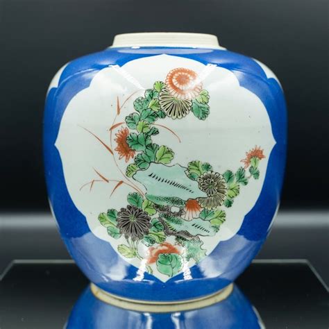 Bocal Vase 1 Famille Verte Porcelaine Fleurs Catawiki