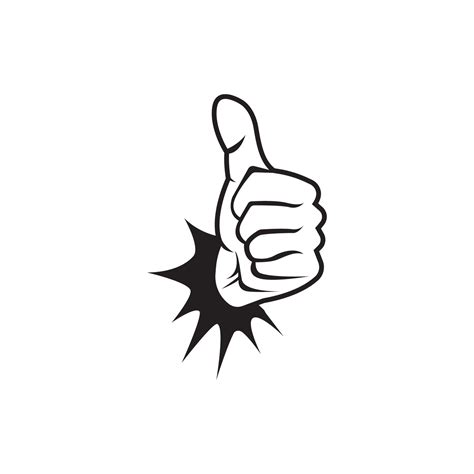 Like thumb icon logo, vector design 16222889 Vector Art at Vecteezy