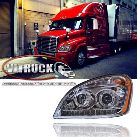 Faro Para Freightliner Cascadia Led Vjtruck