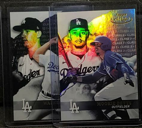 Topps Gold Label Walker Buehler Blue Class Dodgers