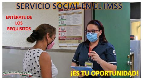 Convocatoria Servicio Social en Enfermería del IMSS 2024 2025