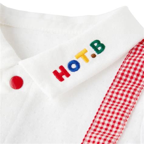 HOT BISCUITS ミキハウス サスペンダー風 襟付き ショートオール 紺 70cm 80cm ホットビスケッツ ミキハウスホットビスケッツ公式店 通販 Yahoo ショッピング