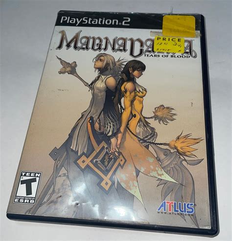 Magna Carta Tears Of Blood Deluxe Box Set 2005 Playstation 2