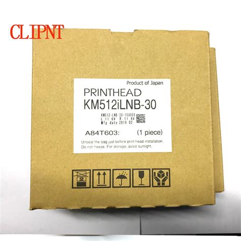 Original KM512iLNB For Konica Minolta 512i Printhead 30pl Solvent Ink