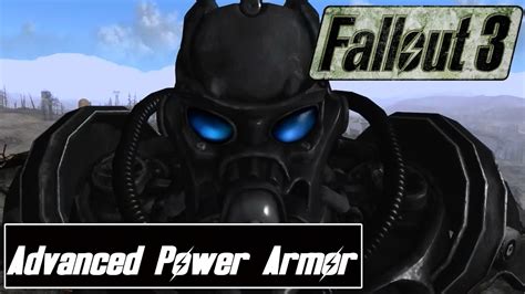 Fallout 3 Mods Advanced Power Armor Youtube