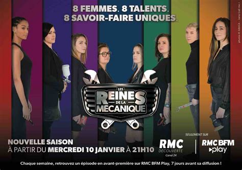 RMC Découverte Les Reines de la Mécanique saison inédite dès le 10