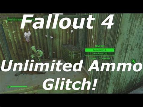 Fallout 4 Unlimited Ammo Glitch / Exploit! How to Get Infinite Ammo! (Fallout 4 Glitches ...