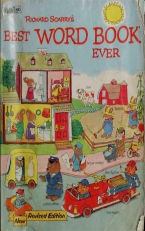 Amazon Richard Scarrys Best Word Book Ever English Edition Kindle