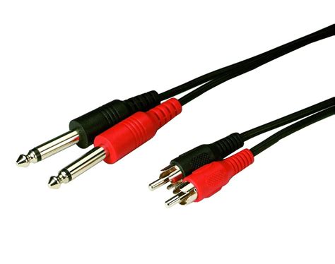 Phono Plug To Mm Plug Leads Rnid Connevans