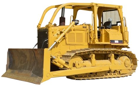 Caterpillar Bulldozer Heavy Machinery Construction Equipment PNG File