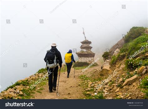 Nar Village Annapurna Conservation Area Nepal Stock Photo