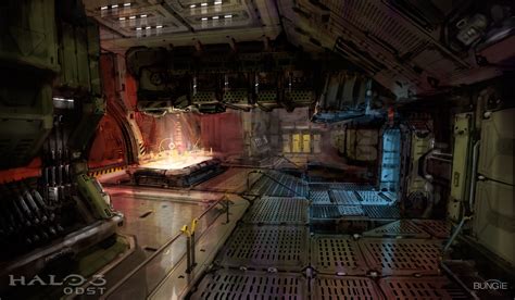 Image Halo 3 Odst Concept Art Ship Barracks Halo Nation — The