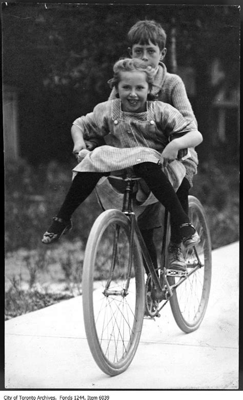 Vintage Bicycle Photographs from Toronto