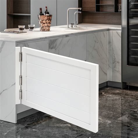 White Swinging Door, Solid Wood Swing Door, Porch Entrance Swinging