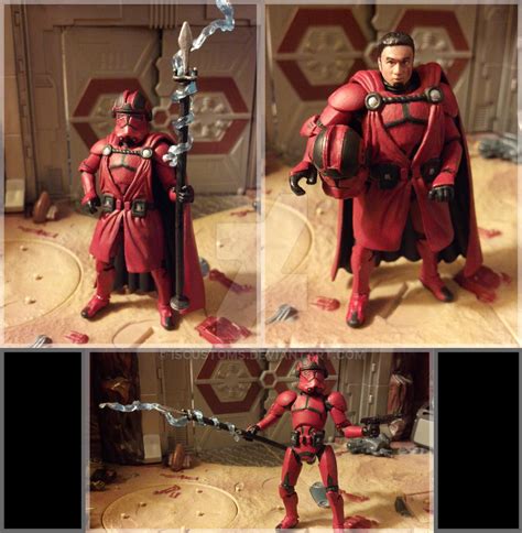 Star Wars Custom Figure: Crimson Senate Guard by ISCustoms on DeviantArt