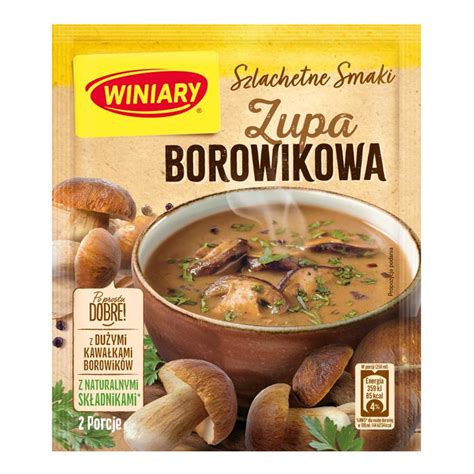 Winiary - Boletus Borowikowa Mushroom Soup, 44g | The Polish Store