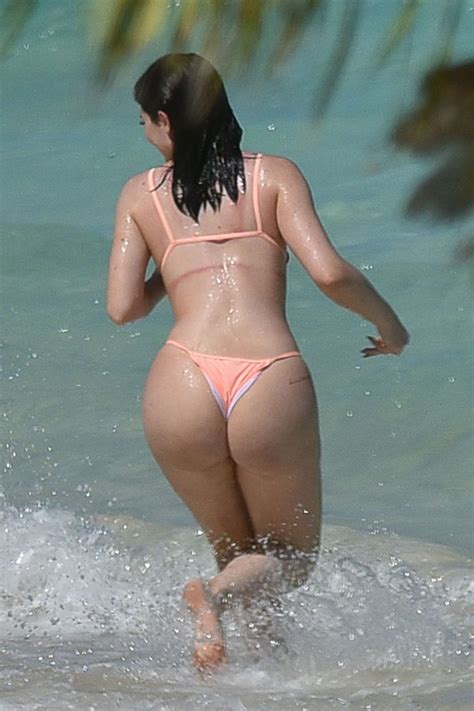 Kylie Jenner In Bikini On The Beach In Turks And Caicos