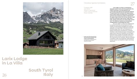 Christiane Agreiter Architekten All About Chalets